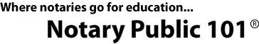 Notary Public 101 Title